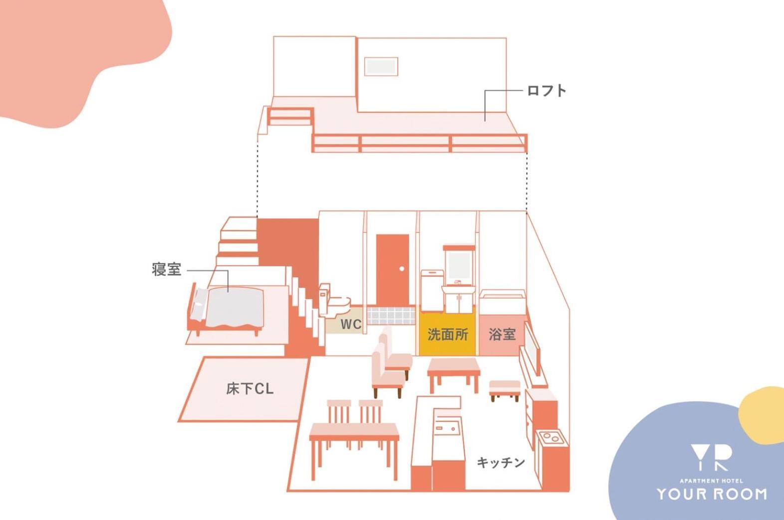 Your Room 熊本駅 Buitenkant foto